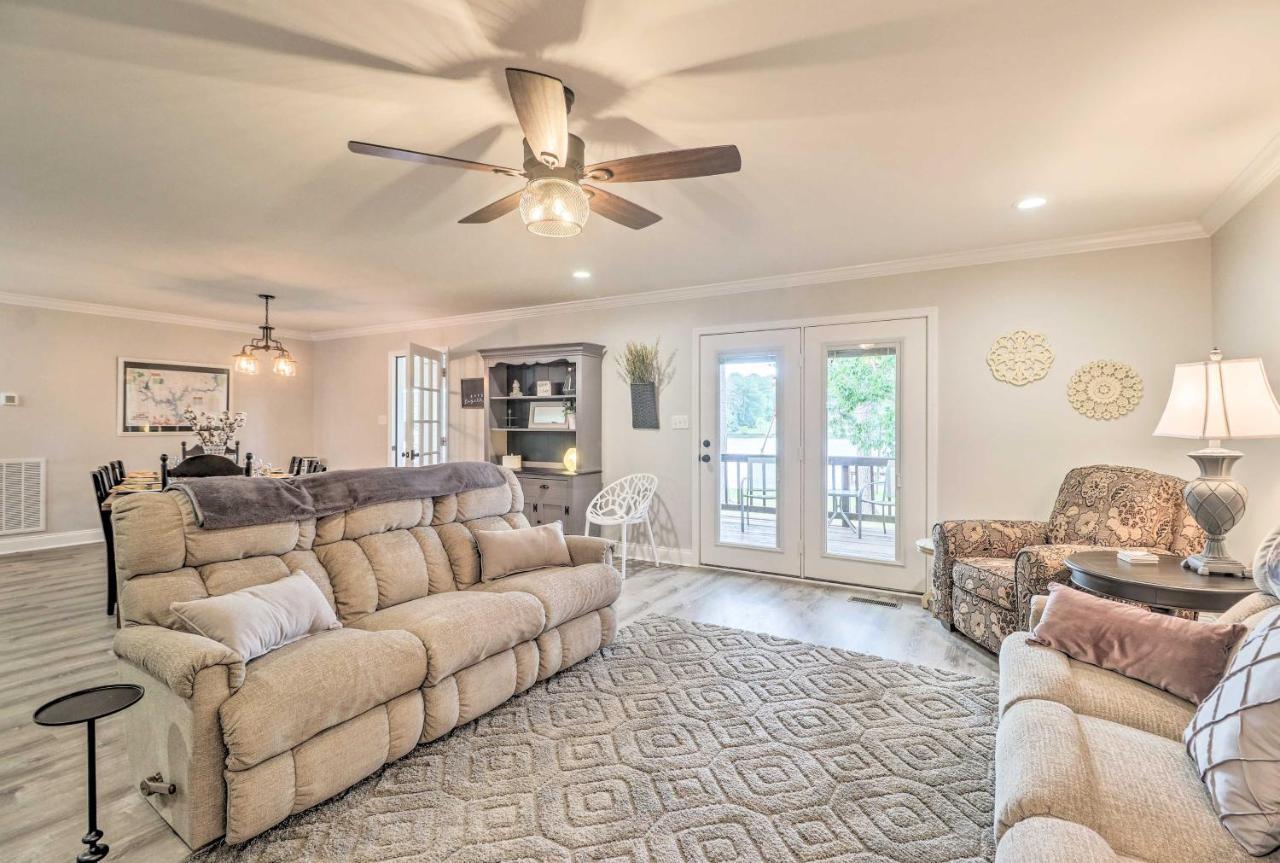 Waterfront Lake Sinclair Home With Boat Dock! Milledgeville Bagian luar foto