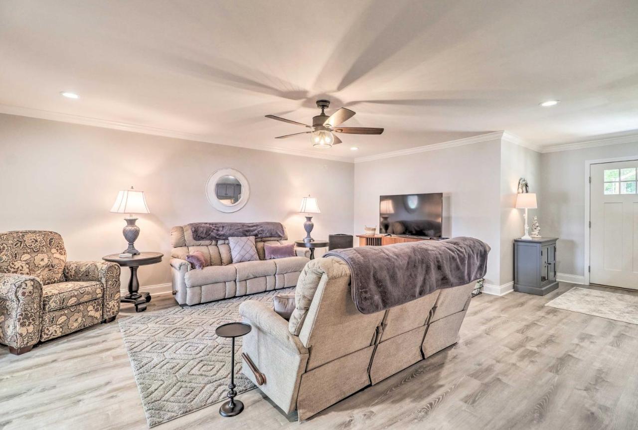 Waterfront Lake Sinclair Home With Boat Dock! Milledgeville Bagian luar foto
