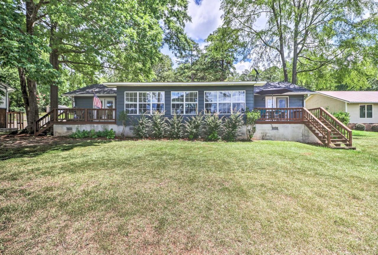 Waterfront Lake Sinclair Home With Boat Dock! Milledgeville Bagian luar foto