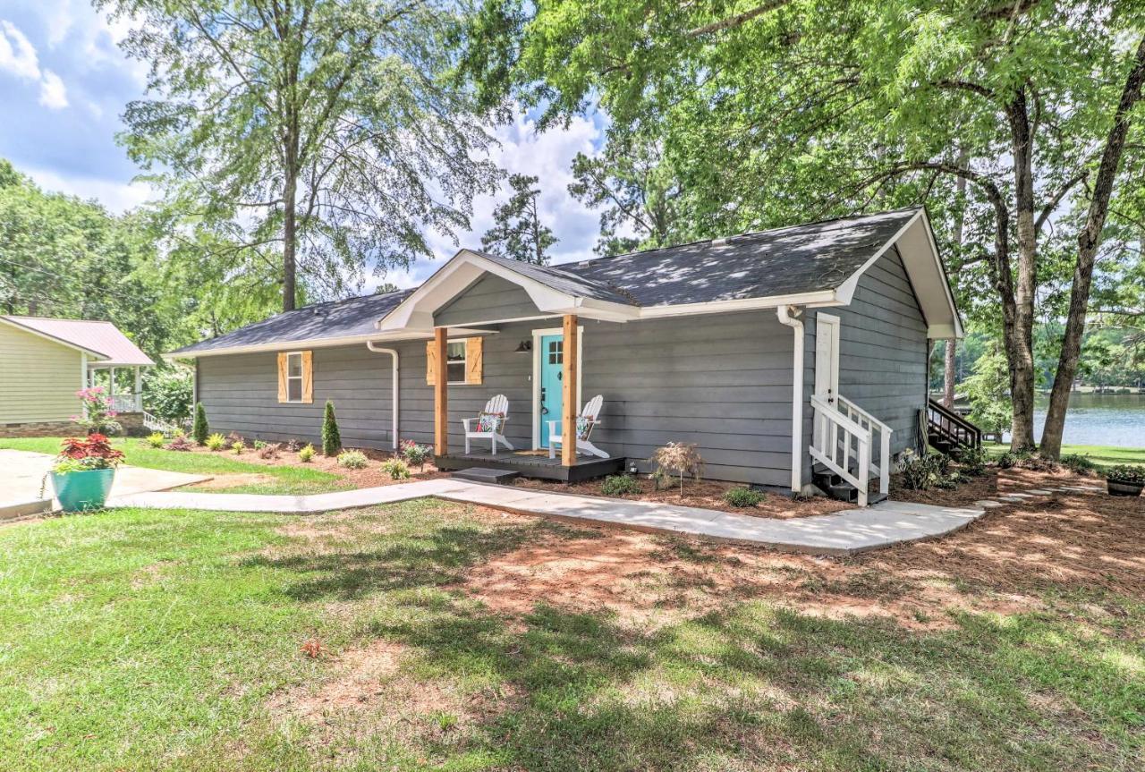 Waterfront Lake Sinclair Home With Boat Dock! Milledgeville Bagian luar foto