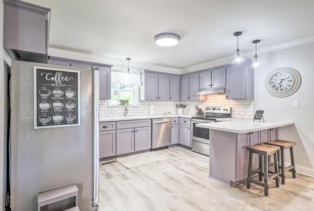 Waterfront Lake Sinclair Home With Boat Dock! Milledgeville Bagian luar foto