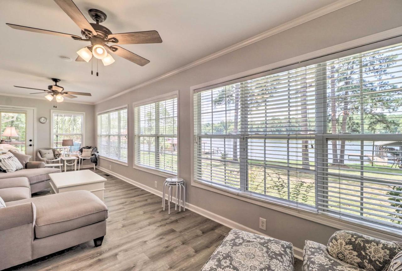 Waterfront Lake Sinclair Home With Boat Dock! Milledgeville Bagian luar foto